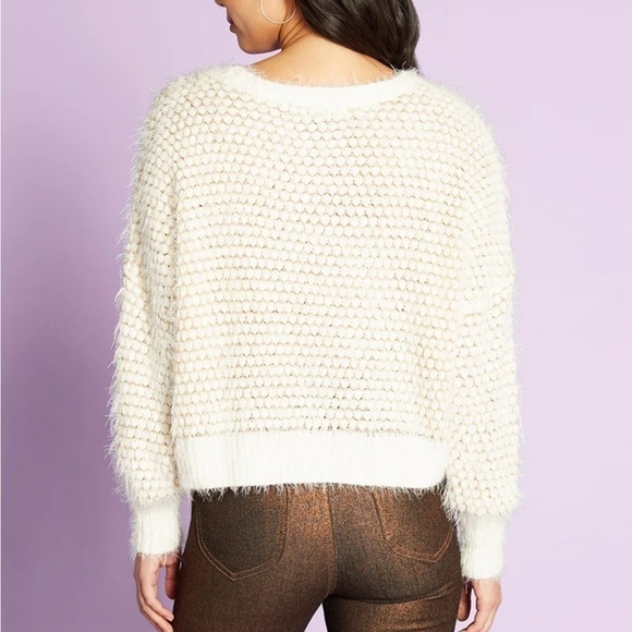 Modcloth Nipping at Your Nose Cropped Sweater - Picture 3 of 8
